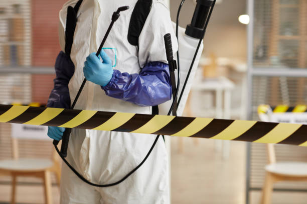 Professional Biohazard Cleanup technician working in Belcamp, MD